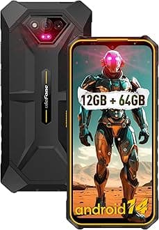 Armor X13 Rugged Smartphone, 50MP+24MP Night Vision Camera, Octa-core 12GB RAM 64GB ROM, 6.52 inch Screen, 6320mAh Battery, Android 14 OS, Global Dual 4G, NFC/OTG/GPS/IP68/IP69K, Orange