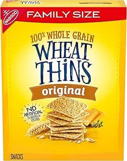 Original Snacks, Whole Grain Wheat Crackers, Snack Crackers, Family Size, 14 oz