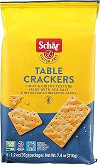 Schar Gluten Free Table Crackers, 7.4 oz
