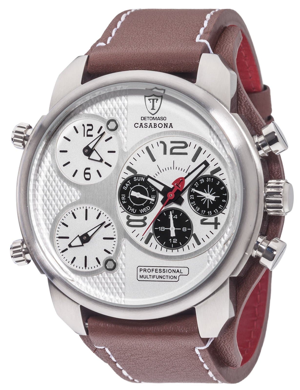 DETOMASO CASABONA Multifunction Silver/Brown