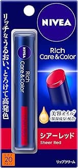 Ritchikea & Color Lip Sheer Red 2g