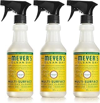 Honeysuckle : Mrs. Meyer's Multi-Surface Everyday Cleaner, Honeysuckle, 16 Fluid Ounce (Pack of 3)