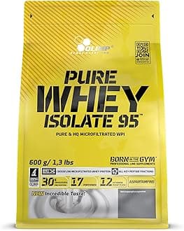 – Olimp Labs Vanilla Pure Whey Isolate 95, 600 g