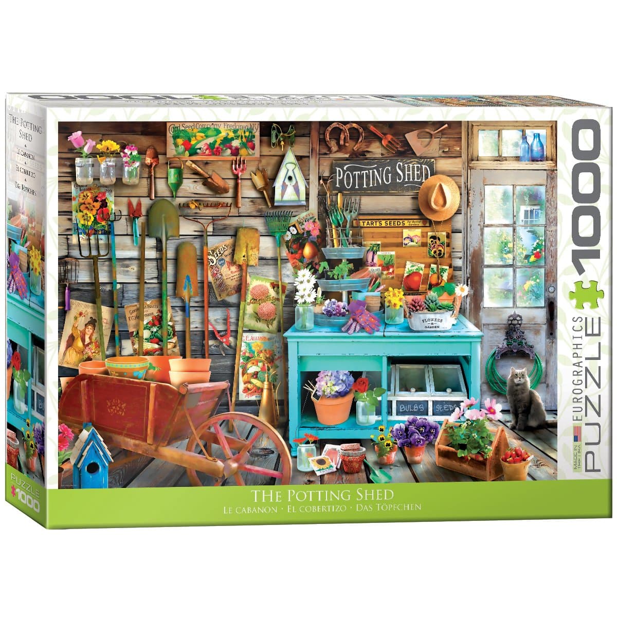 EuroGraphics The Potting Shed 1000pc