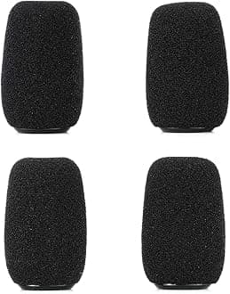 Shure RK412WS Snap-Fit Windscreen for MX412/MX418 Pack of 4