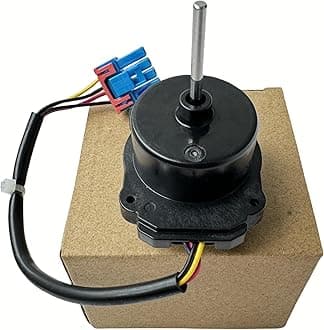 EAU65058502 Refrigerator Condenser Fan Motor Assembly fit for LG Refrigerator, Replace AP7178309 PS16662422 EAP16662422,DC12V,MAX 1A,DC Voltage Evaporator Fan Motor