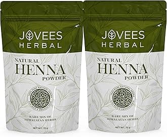 Mehandi/Henna Powder | With Amla, Shikakai & Brahmi Powder | For Extra Conditioning | Control Hair Fall & Repairs Damaged Hair | 75g (Pack of 2)