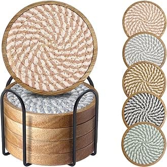 5 Pack Absorbent Coasters
