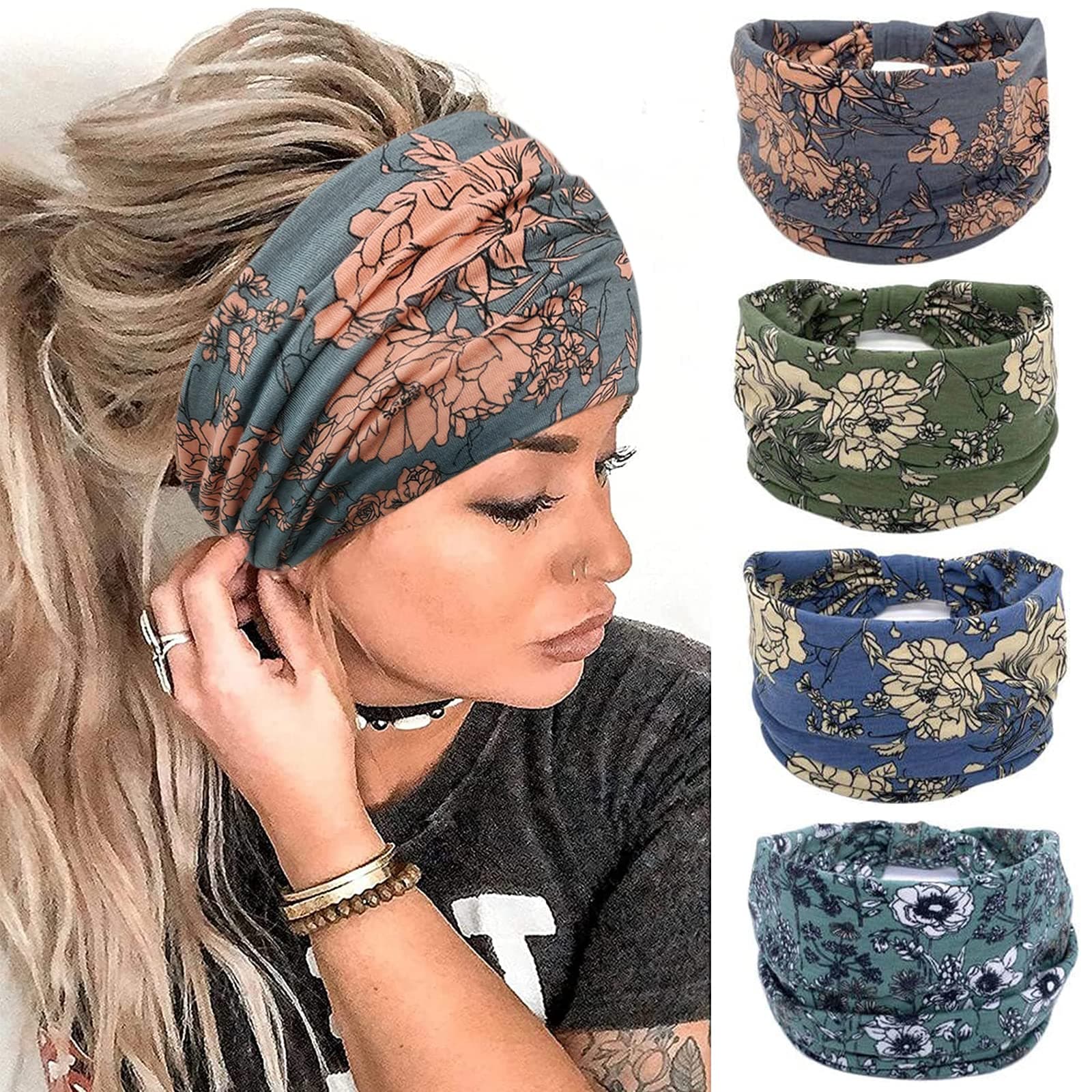 Wide Knotted Headbands