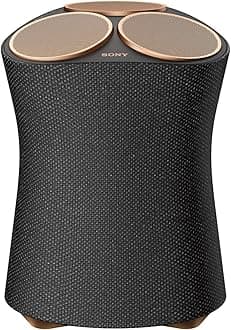 SRS-RA5000 360 Reality Audio Premium Wi-Fi / Bluetooth Wireless Speaker, Works with Alexa and Google Assistant, Black