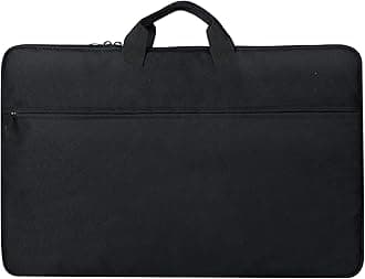 UPERFECT Laptop Sleeve 24-inch for Laptop/Portable Monitor/Notebook/Tablet with Large Capacity Side Pockets & Durable Handle-Waterproof/Shockproof-Padded Compartments-Zippered Accessory Storage