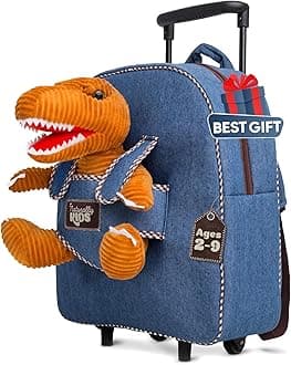 Backpack with Stuffed Animal Toys, Christmas Gifts for Kids, Birthday Gifts for Boys and Girls for 2, 3, 4, 5, 6, 7 Year Old