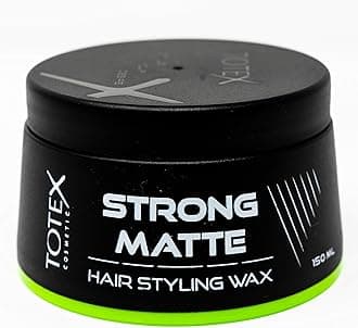 Totex Strong Matte Hair Wax 150 ml | Strong Hold Hair Styling Wax for Men | Natural Matte Finish | Texturizing & Defining Paste | Professional Barber Quality Hair Wax Easy to Apply & Wash Out