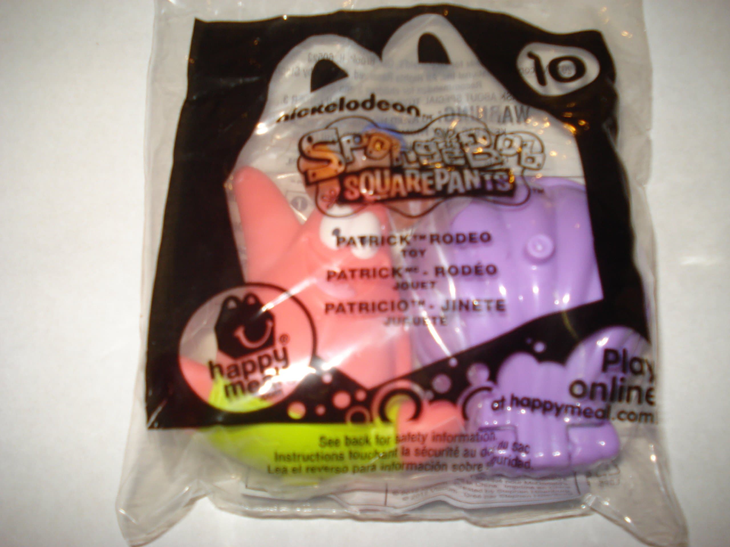 McDonald's 2012 Spongebob Squarepants #10 Patrick Rodeo