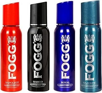Fogg Fresh Body Spray For Men Combo PACk Of 4