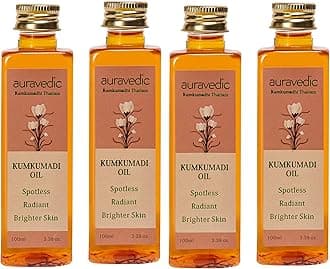 Auravedic Kumkumadi Oil, 100ml (Pack of 4)