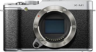 X-M1 Compact System 16MP Digital Camera with 3-Inch LCD Screen - Body Only (Silver)