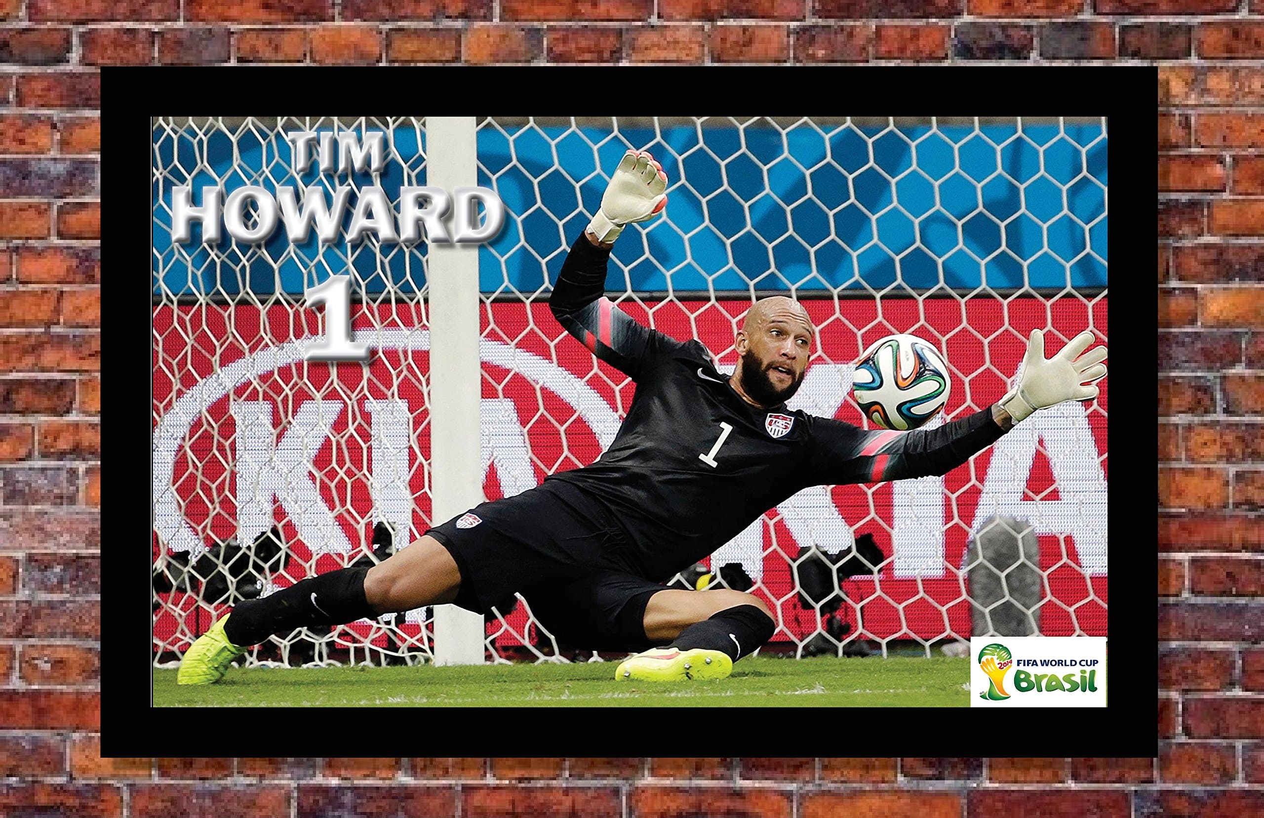 2014 World Cup Soccer | Tim Howard Poster