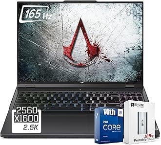 Lenovo Legion 5i Gaming Laptop, 14th Gen Intel 24-Core i9-14900HX, 16" WQXGA(2560x1600) 165Hz, 64GB DDR5 RAM, 2TB SSD, GeForce RTX 4060(TGP 140W), RGB Backlit KB, W/ 128GB PSD, Windows 11 Home