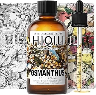 Osmanthus Fragrance Oil, for Body Spray, Diffuser Use, Candle, Soap, and Women Perfume Making, Scented Essential Oil - 1 Fl Oz