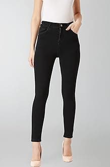 Miss Chase Women's Skinny Fit High Rise Jeans