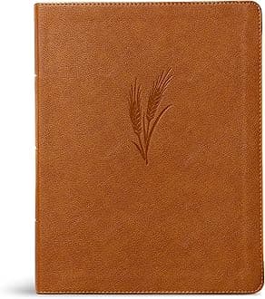CSB Notetaking Bible, Large Print Edition, Camel Leathertouch