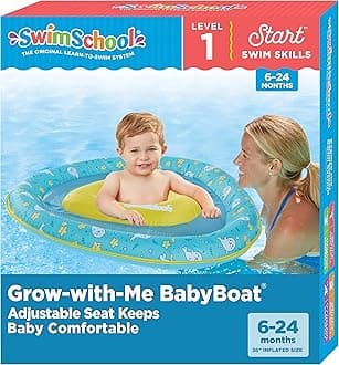 SwimSchool Infant Lil' Otter Baby Pool Float