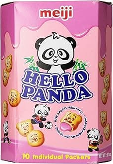 Hello Panda Cookies-l, Strawberry, 270ml