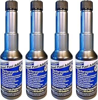 Stanadyne 4 Bottles of 38564 Performance Formula 8 oz Diesel Fuel Additive