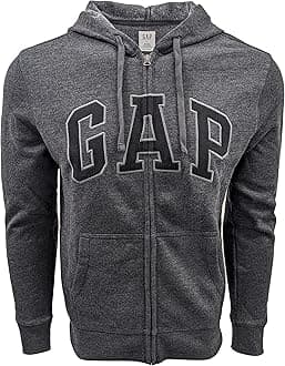 GAPMen's Full Zip Fleece Logo Hoodie