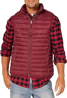 Men's Lightweight Water-Resistant Packable Puffer Vest