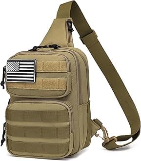Wotony Tactical Crossbody Bag for Men - Durable Sling Bag with Cross Body Design EDC Shoulder bag