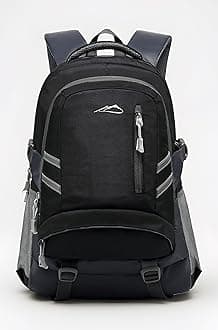 ProEtrade Backpack Bookbag for College Laptop Travel Anti Theft with USB Charging Port