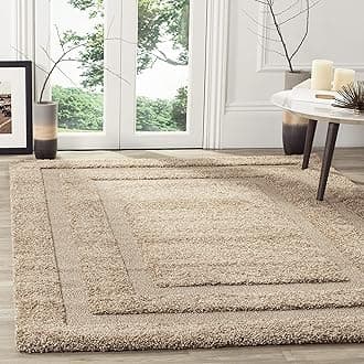 Carpet collection Micro Silk Fiber Plush Rectangular Rug For Home (Blush Pink, 5x7 Feet, 150 x 210 Cm)