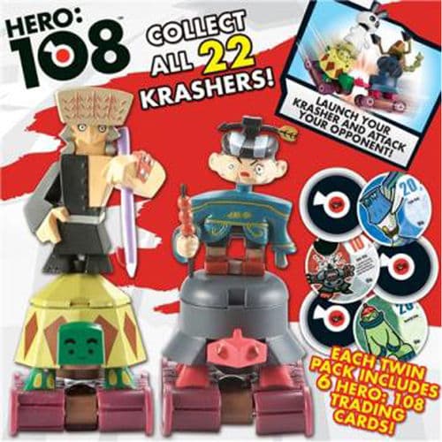 Hero 108 Kingdom Krashers Two Figure Pack (Assorted)