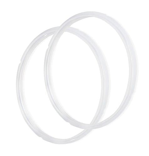 Pexils Kitchen(tm) Pot Instant Multi Cooker Silicone Sealing Ring Colorful Sweet n Savory Edition (2, Clear)