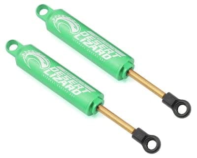 90mm Desert Lizard Two Stage Internal Spring Damper Pair Green For 1/10 Crawler #DDL-090GN