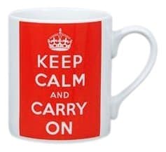 Keep Calm and Carry On Mug 250ML