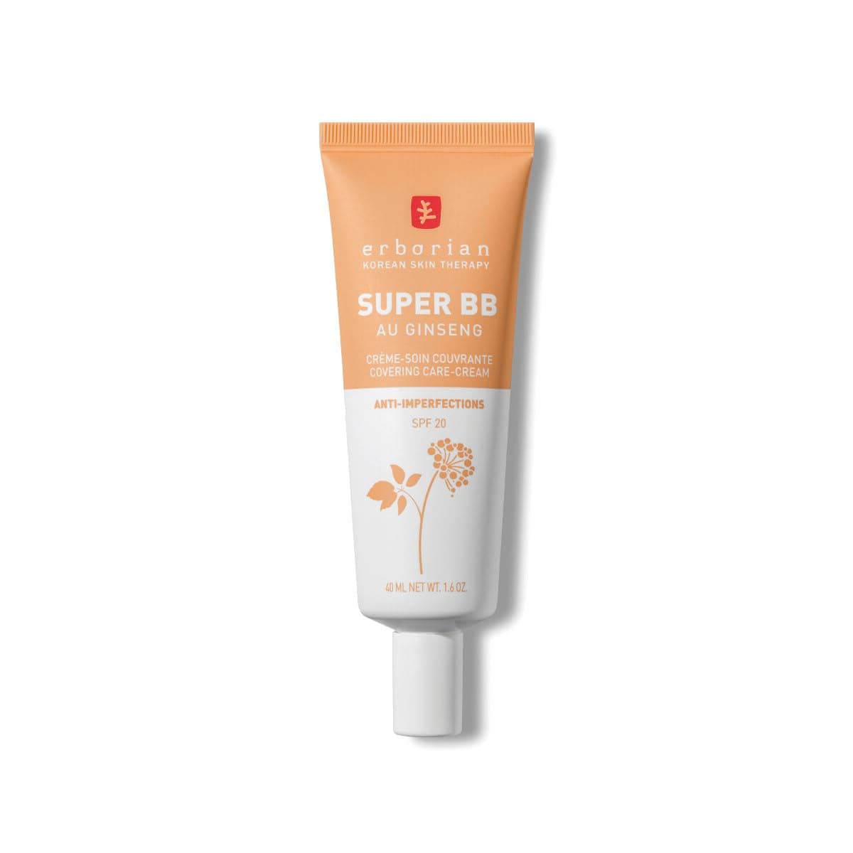 Super BB Cream with Ginseng - Full coverage BB cream for acne prone skin