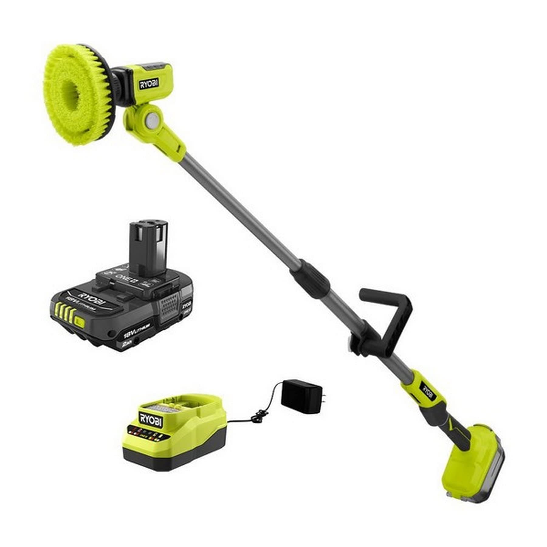 Cordless ONE+ TELESCOPING Power Scrubber KIT