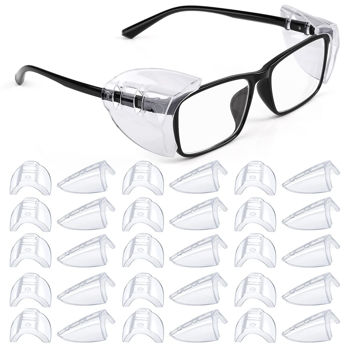 15 pairs side shields for glasses