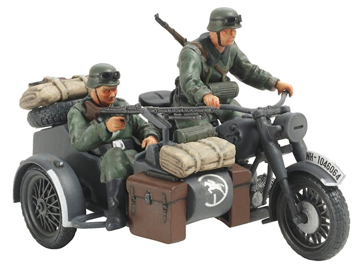 Models German Motorcycle and Sidecar