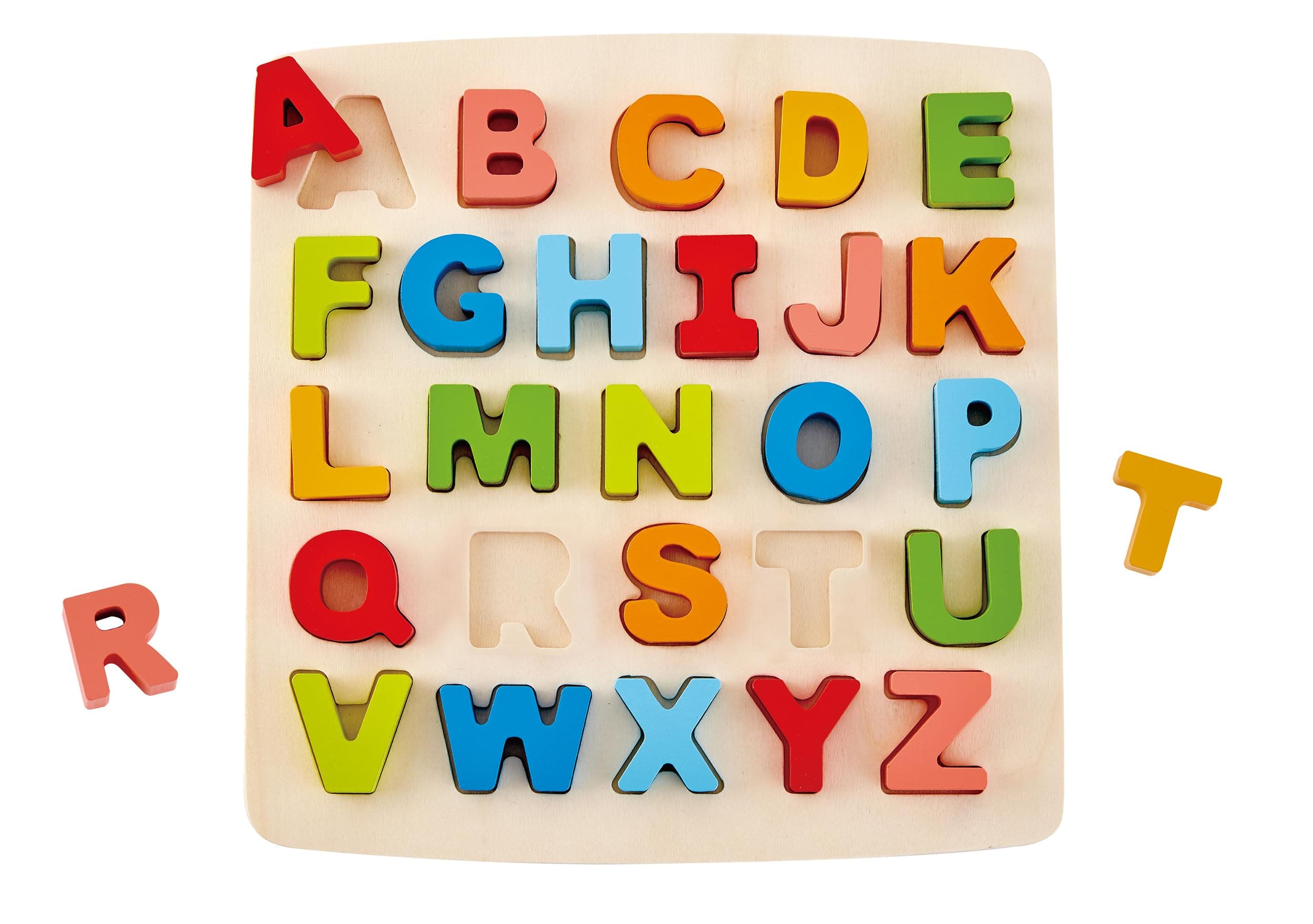 Alphabet Blocks Wooden Learning Puzzle