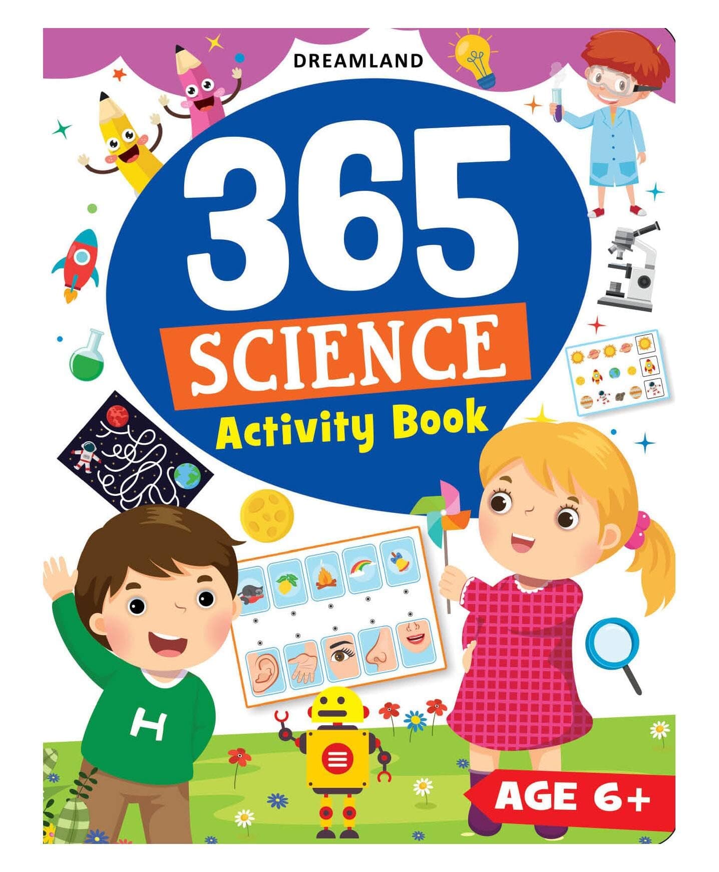 365 Science Activity Book for Kids Age 6+