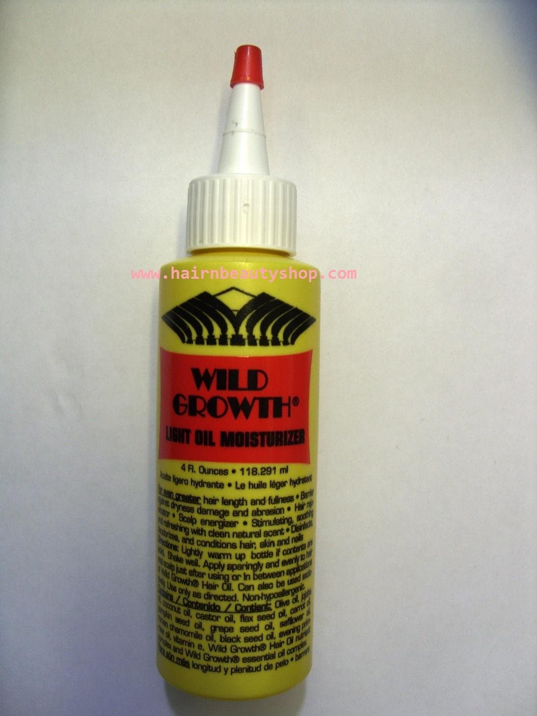 Wild GrowthLIGHT OIL MOISTURIZER 4oz