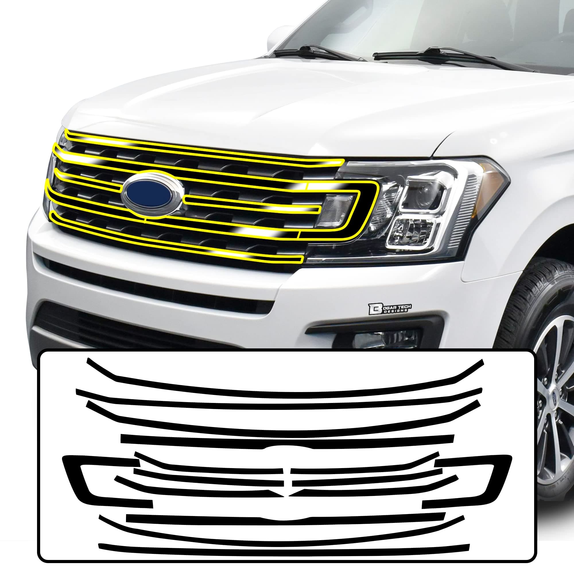 2018-2022 Grille Chrome Delete