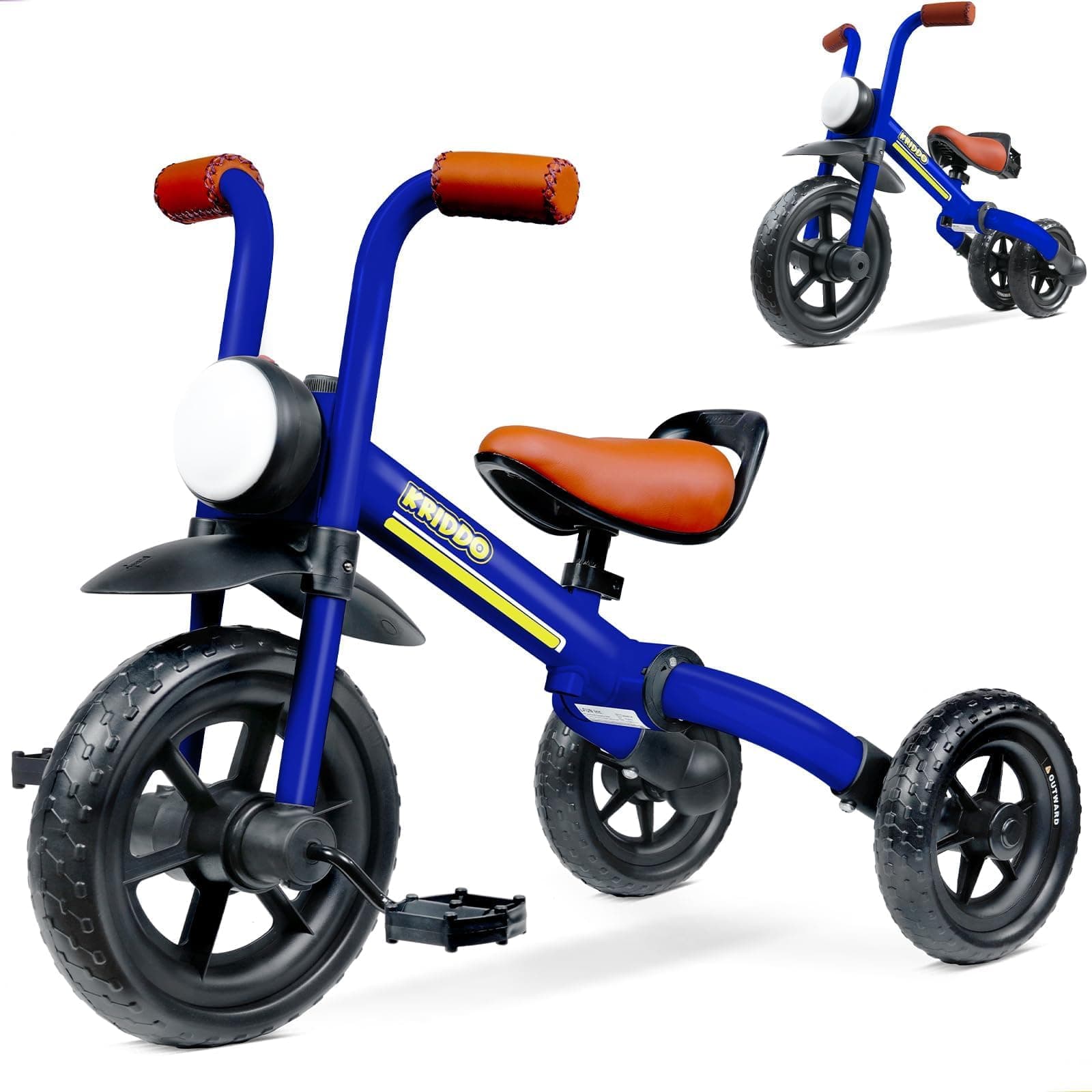 KRIDDO Kids Tricycle