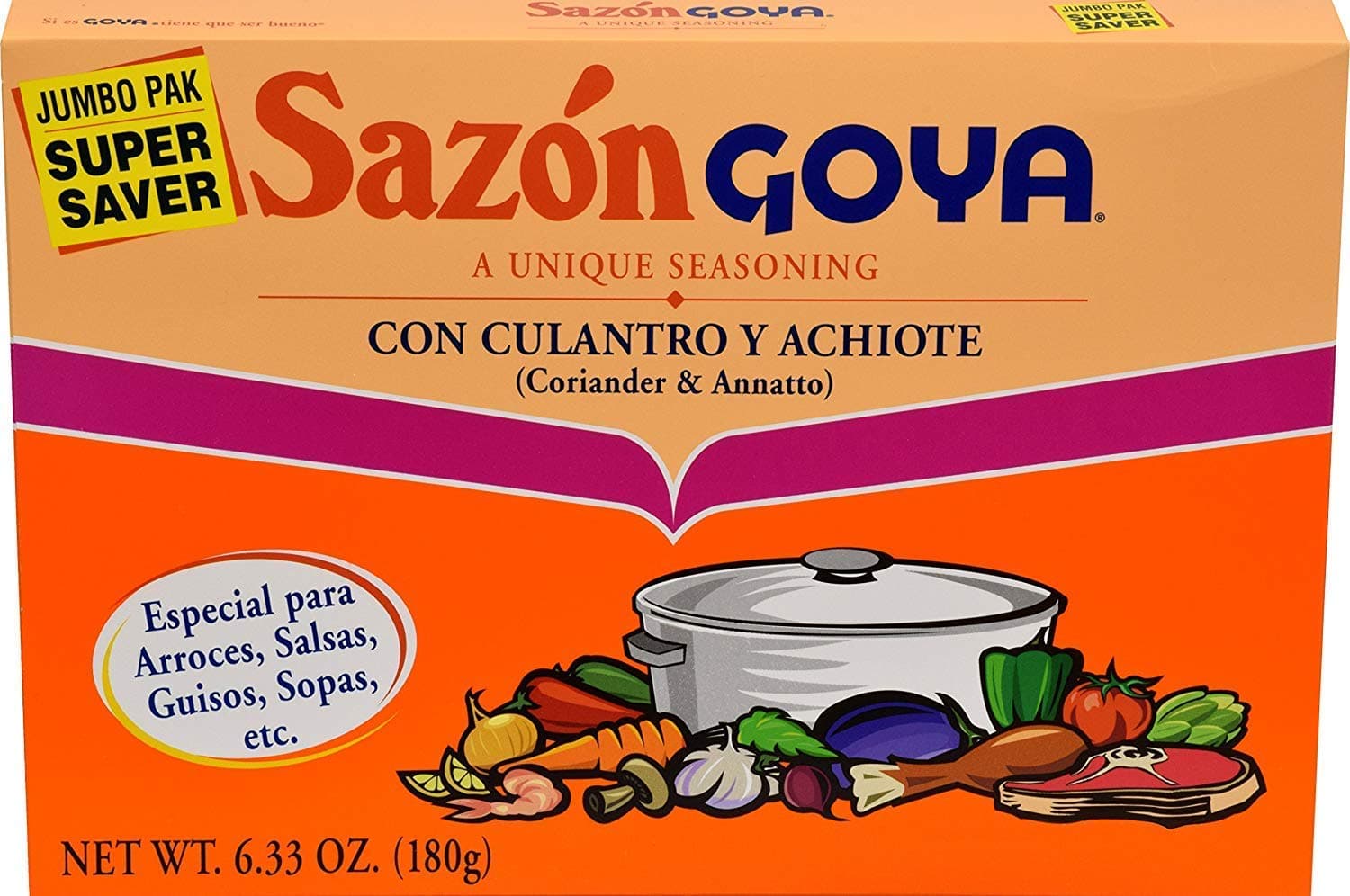 Goya Sazon Clnto Jumbo