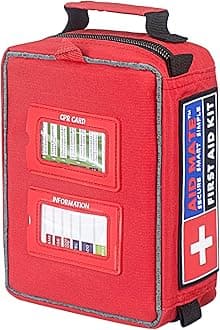 Pro First Aid Kit with Molle System Portable Emergency Survival Kits Trauma Medical Kit for Home, Office, Car, Outdoor, Hiking, Travel, Camping…