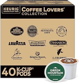 Coffee Lover's Collection Variety Pack, Keurig Single Serve K-Cup Pods, 40ct